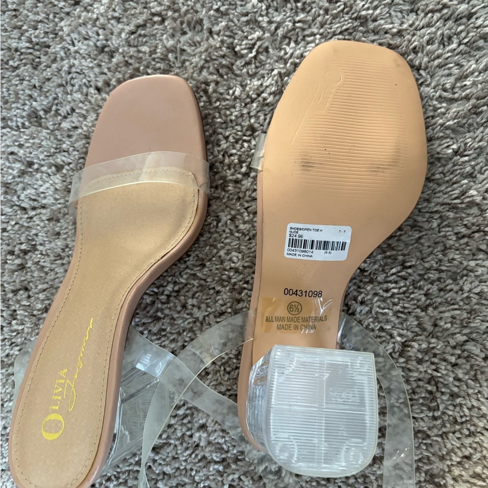 Forever 21 clear heels